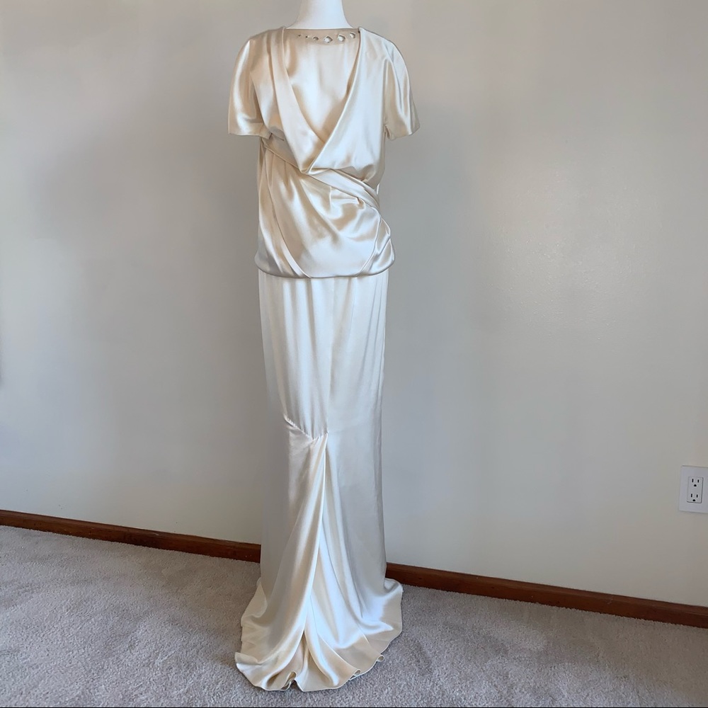 Rare Marc Jacobs ivory wedding gown - Picture 6 of 14